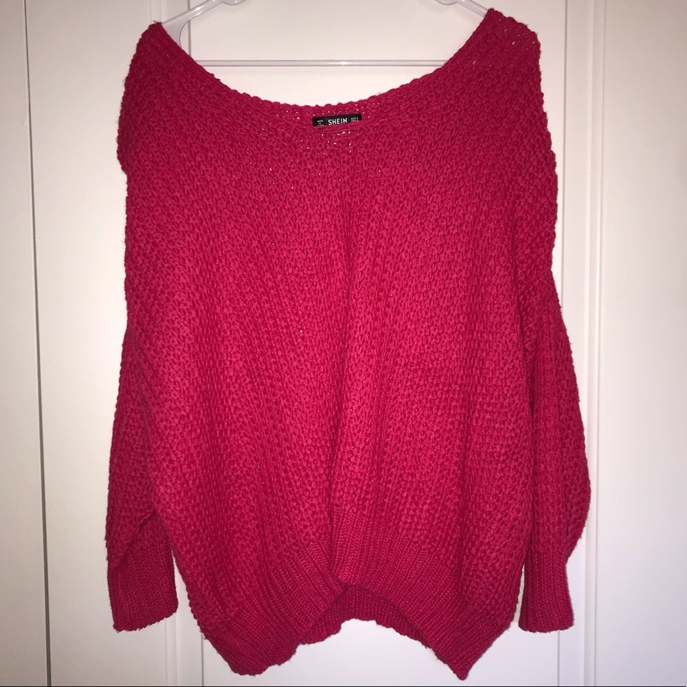 Pink Knit Sweater